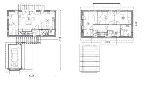 Model Belvedere Varianta II